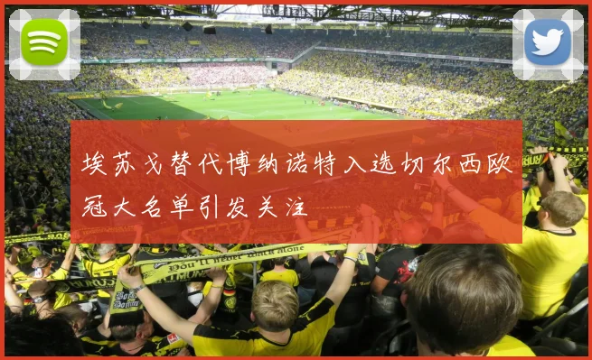 埃苏戈替代博纳诺特入选切尔西欧冠大名单引发关注